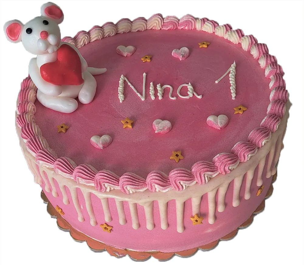 Rojstnodnevna torta - masleni obmaz