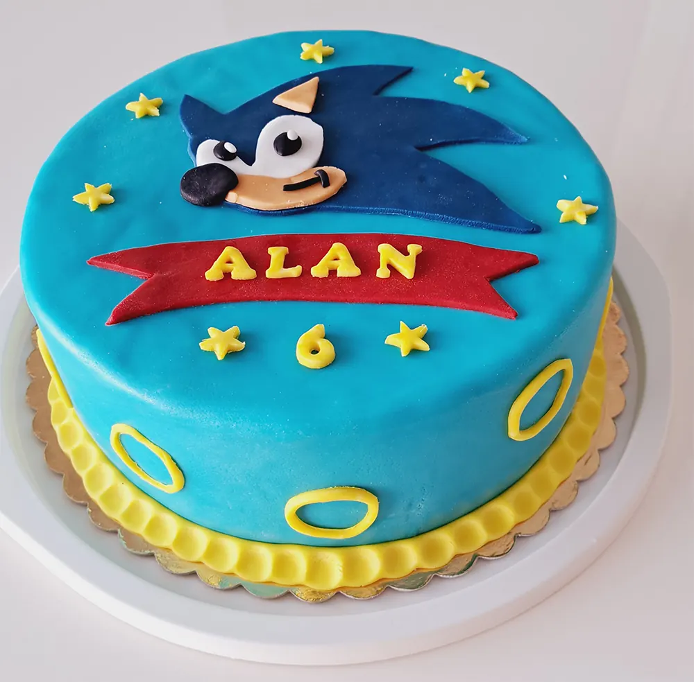 Torta Ježek Sonic