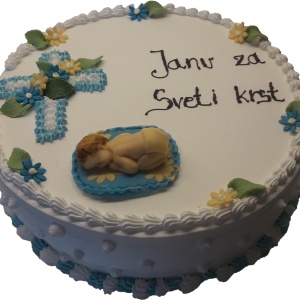 Torta za Sv. krst - dojenček