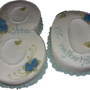 Dvojna torta za rojstni dan