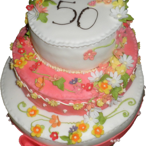 Torta za rojstni dan - tronadstropna