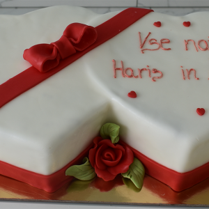 Torta Dva srčka