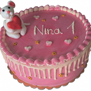 Rojstnodnevna torta - masleni obmaz